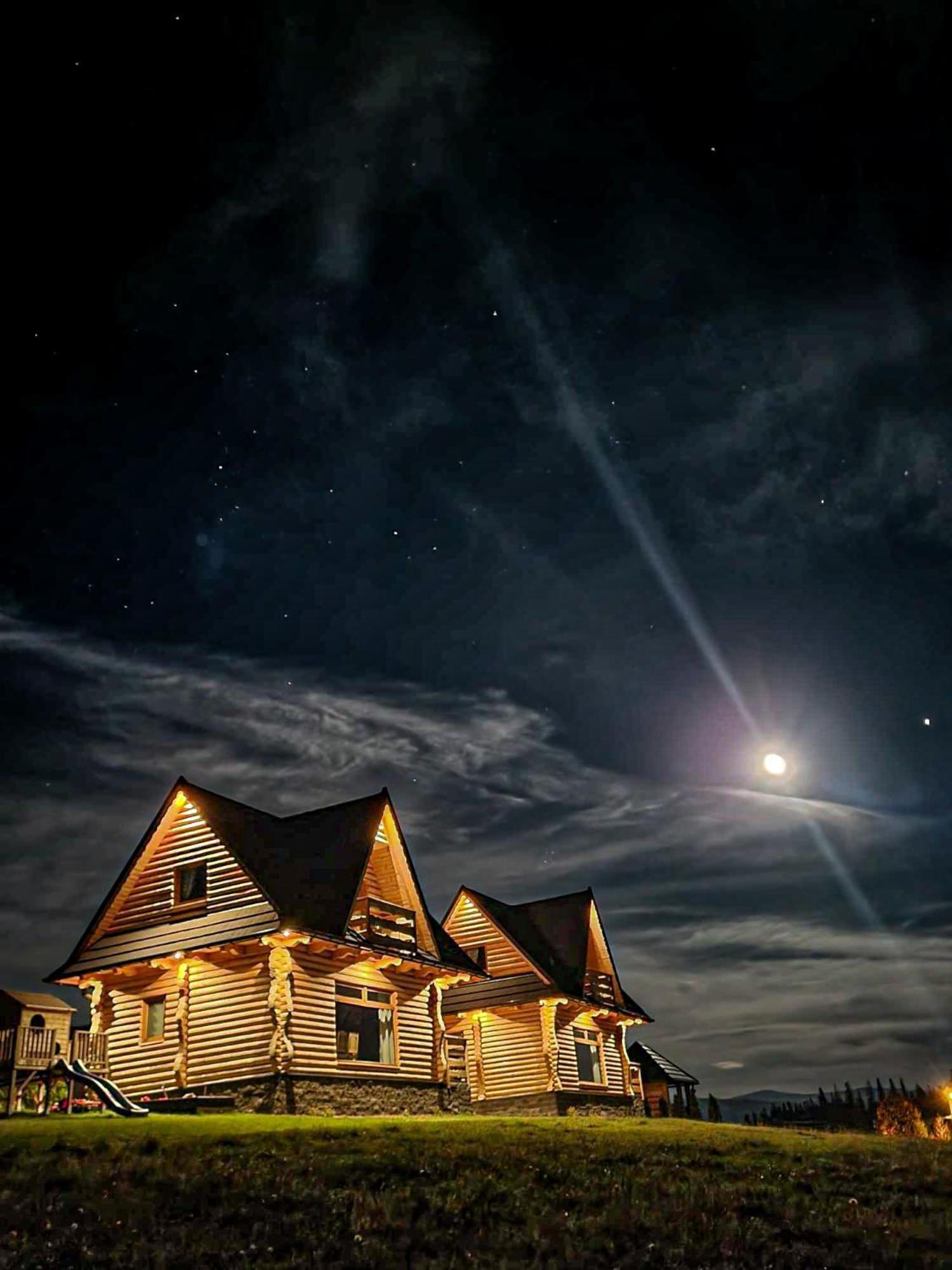 Domki Na Grapie - Z Widokiem Na Tatry Villa Pyzowka Exteriör bild