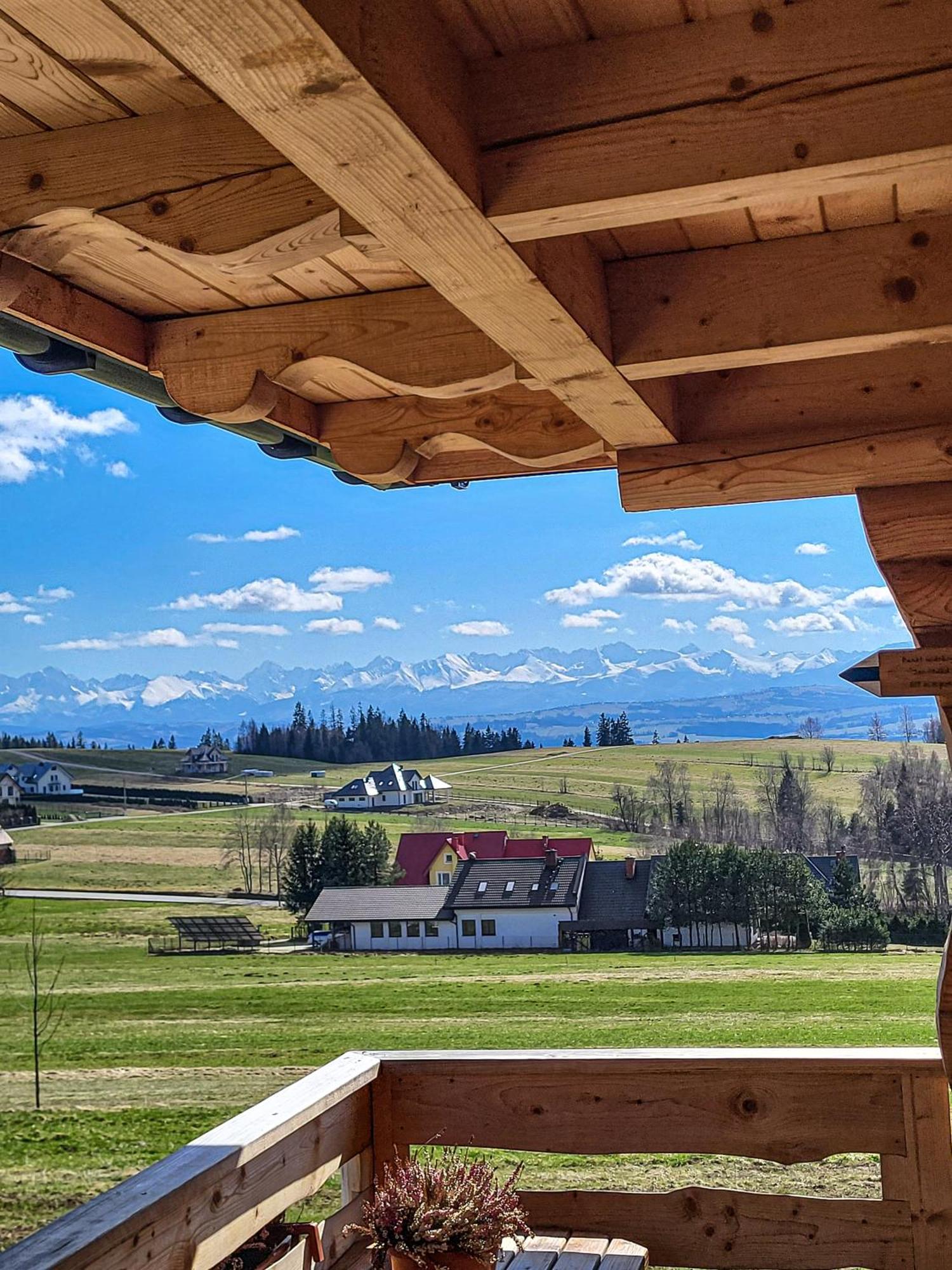 Domki Na Grapie - Z Widokiem Na Tatry Villa Pyzowka Exteriör bild